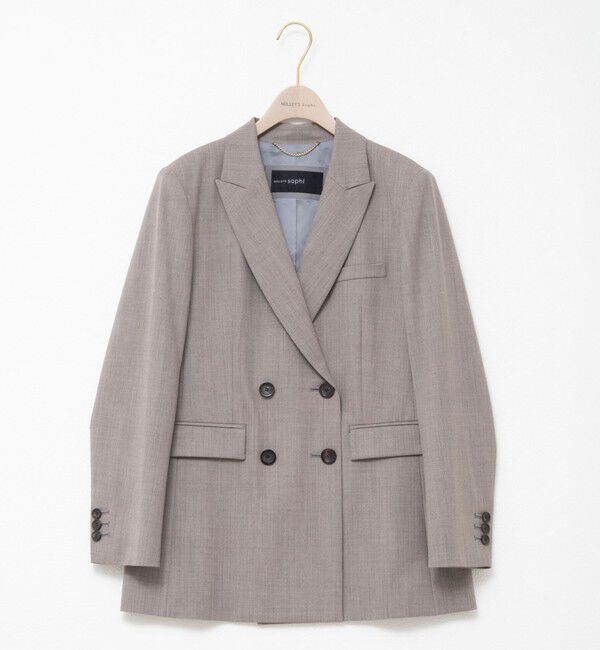 NOLLEY'S sophi「《セットアップ対応》サイロトロピカルテーラードジャケット」|テーラードジャケット|