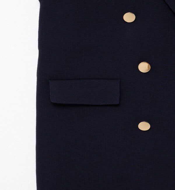 NOLLEY'S「《手洗い可能》ミラノリブニットベスト」|ベスト・ジレ|