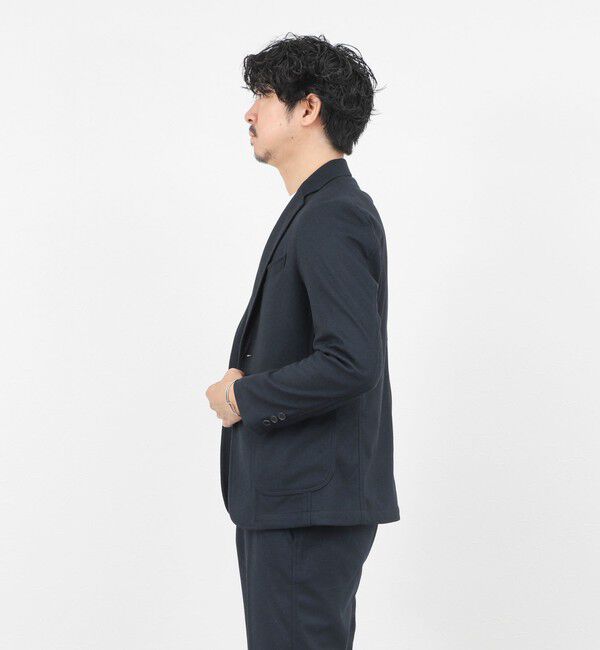 NOLLEY'S goodman「《セットアップ対応》【Active Jersey】ホームスパン ストレッチイージーJK」|テーラードジャケット|