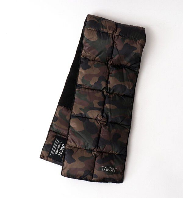 NOLLEY'S goodman「【TAION / タイオン】BASIC DOWN SCARF 17」|マフラー|ブラウン系1