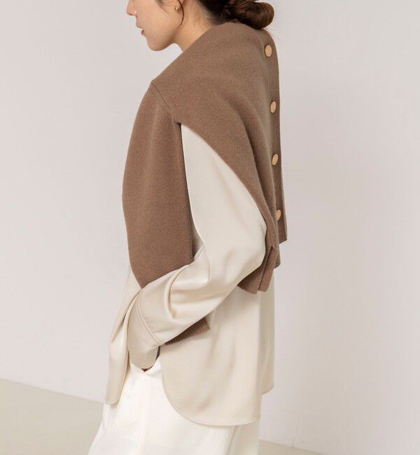 NOLLEY'S「ウォッシャブルNEWオトナサテン襟付きブラウス」|シャツ・ブラウス|