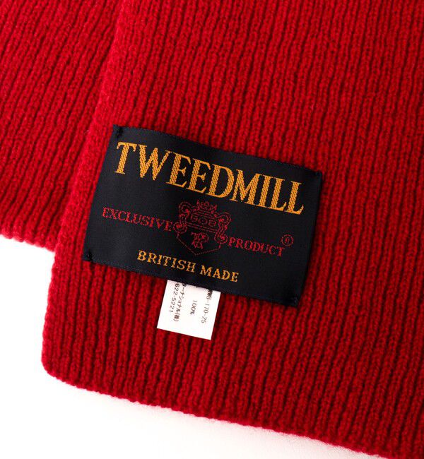 NOLLEY'S goodman「【TWEEDMILL/ツイードミル】別注ウールリブマフラー25」|マフラー|