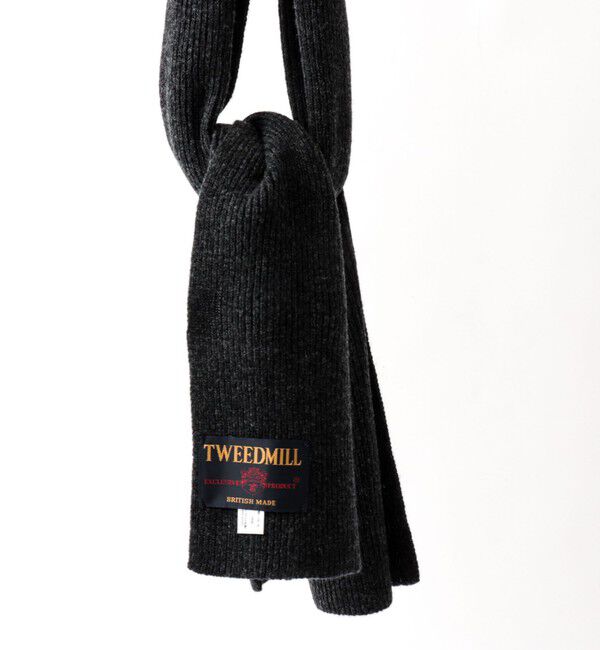 NOLLEY'S goodman「【TWEEDMILL/ツイードミル】別注ウールリブマフラー25」|マフラー|