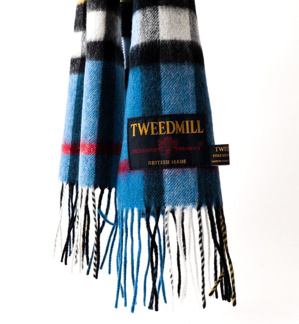 NOLLEY'S goodman「【TWEEDMILL/ツイードミル】Lambswool Muffler Check 25」|マフラー|