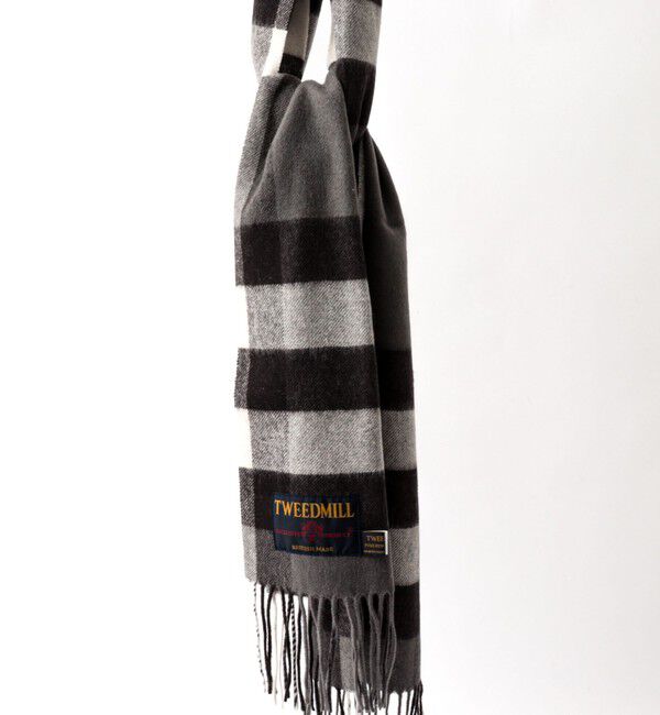 NOLLEY'S goodman「【TWEEDMILL/ツイードミル】Lambswool Muffler Check 25」|マフラー|
