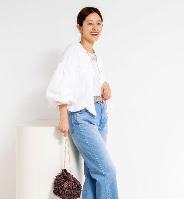 NOLLEY'S「ウォッシャブル撥水ポケッタブルボリュームブルゾン」|ブルゾン・スタジャン|