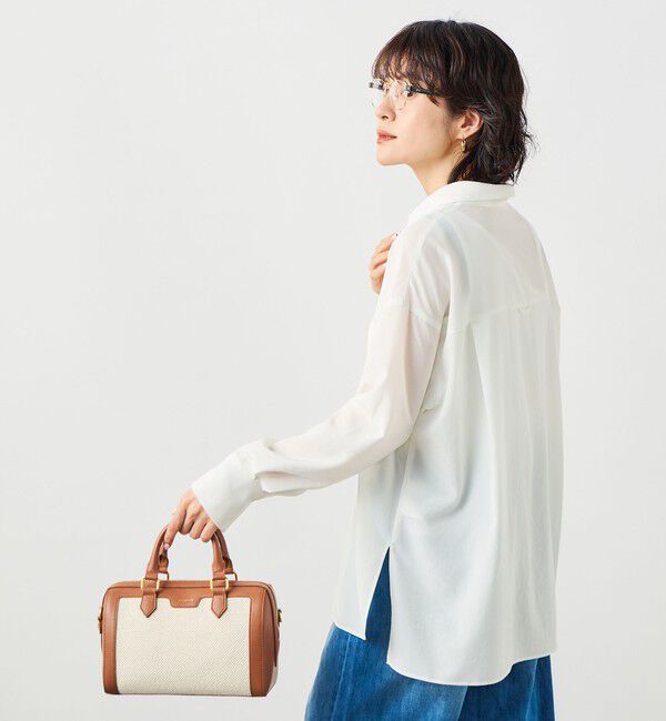 NOLLEY'S sophi「ウォッシャブルトリアセドレープシャツ」|シャツ・ブラウス|