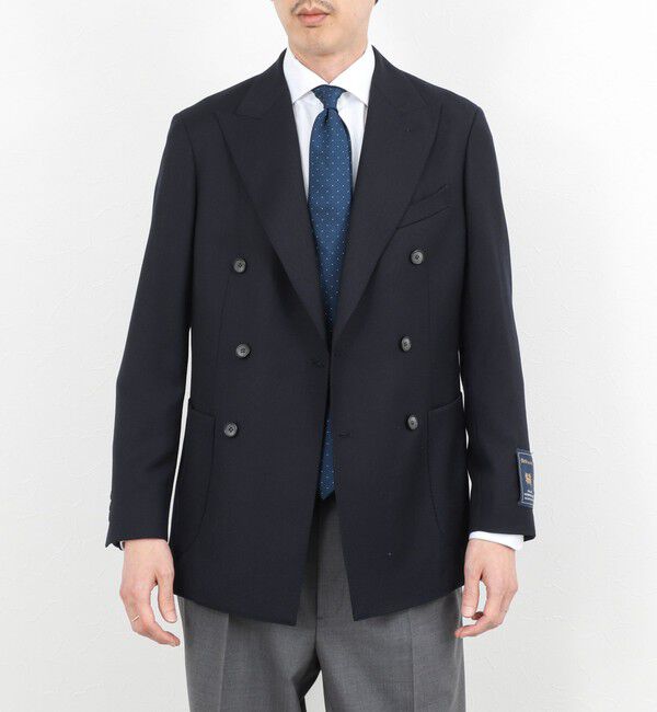 NOLLEY'S goodman「《ビジカジ対応》MARTIN ホップサックダブルJK 26SS」|テーラードジャケット|