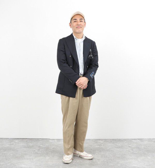 NOLLEY'S goodman「《ビジカジ対応》MARTIN ホップサックダブルJK 26SS」|テーラードジャケット|