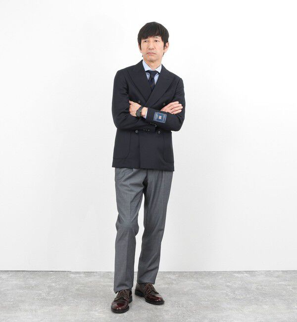 NOLLEY'S goodman「《ビジカジ対応》MARTIN ホップサックダブルJK 26SS」|テーラードジャケット|