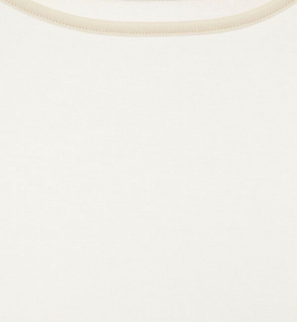 NOLLEY'S「ウォッシャブルシアー配色ロンＴ」|Tシャツ・カットソー|