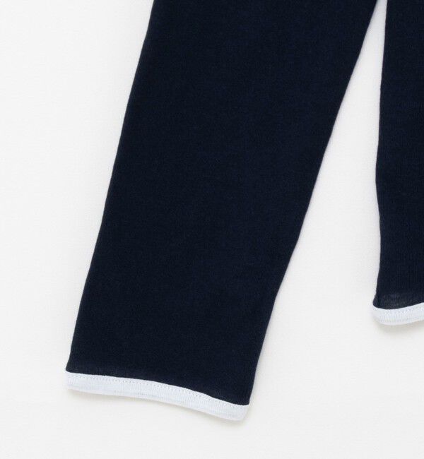 NOLLEY'S「ウォッシャブルシアー配色ロンＴ」|Tシャツ・カットソー|