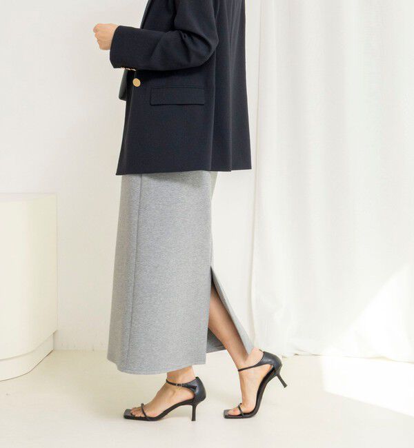 NOLLEY'S「【WEB限定】ウォッシャブルダンボールタイトスカート」|タイト|