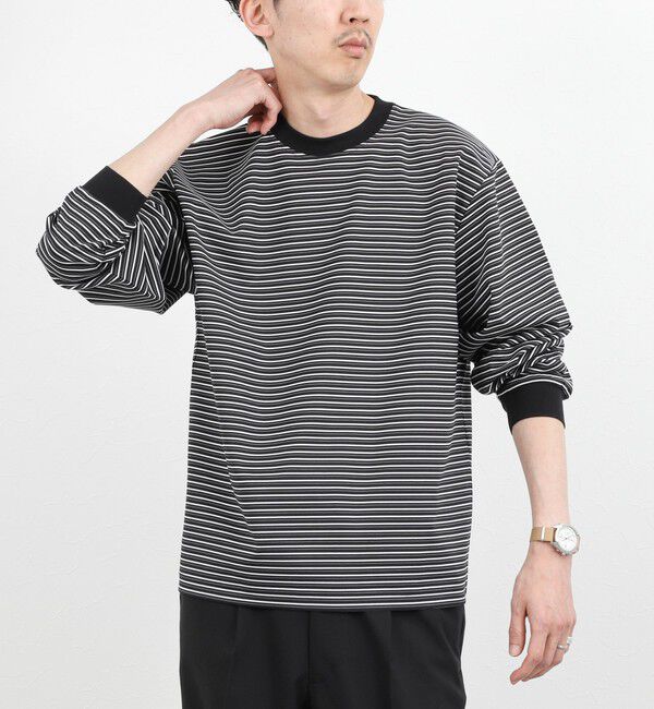 NOLLEY'S goodman「シルケットボーダーロンＴ 26SS」|Tシャツ・カットソー|