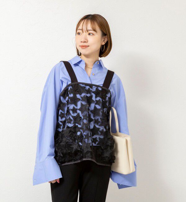 Rie Miller「45th limited edition2WAYスターフリンジミリタリーベスト」|ブルゾン・スタジャン|