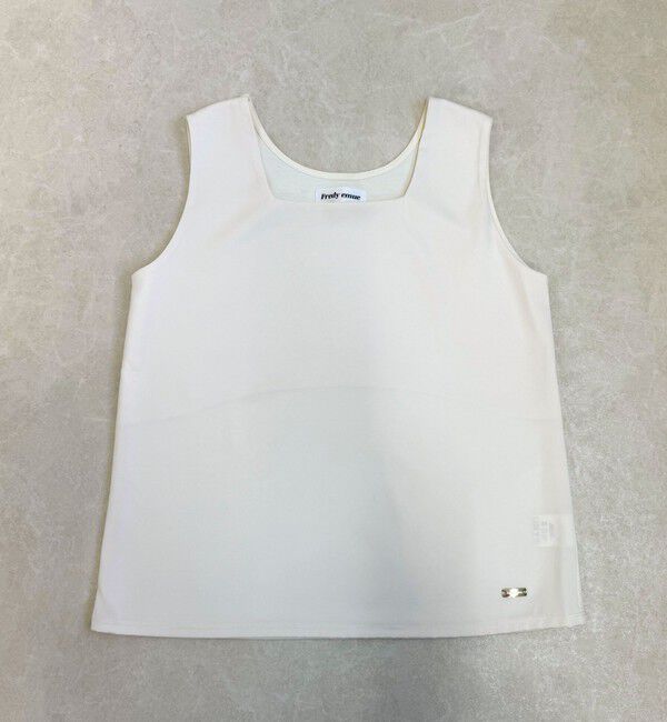 fredy emue「【完売カラー追加販売決定】リラックスサテンタンク」|タンクトップ|