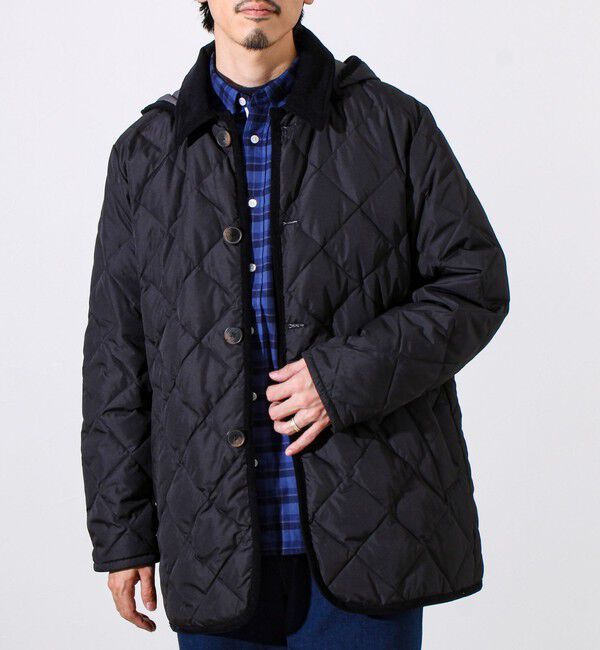 GLOSTER「【ビジカジ対応/新色追加】GLOSTER別注 TAION ダイヤキルト ダウンジャケット」|ダウン|ブラック