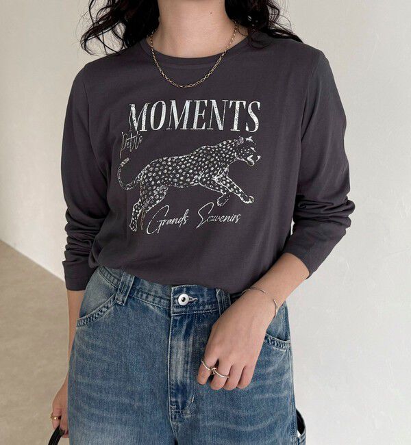 fredy emue「レオパードプリントロンTシャツ」|Tシャツ・カットソー|