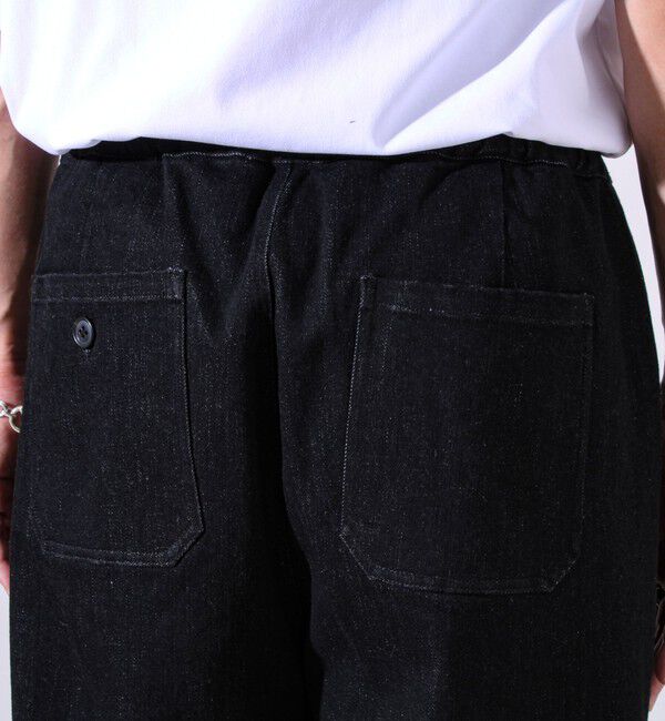 GLOSTER「【シーズンレス/ストレスフリーな穿き心地】ワイドストレッチデニムパンツ」|デニム|