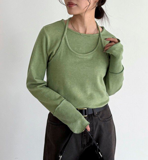 fredy emue「ビスチェレイヤードロンTセット」|Tシャツ・カットソー|