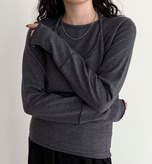 fredy emue「ビスチェレイヤードロンTセット」|Tシャツ・カットソー|