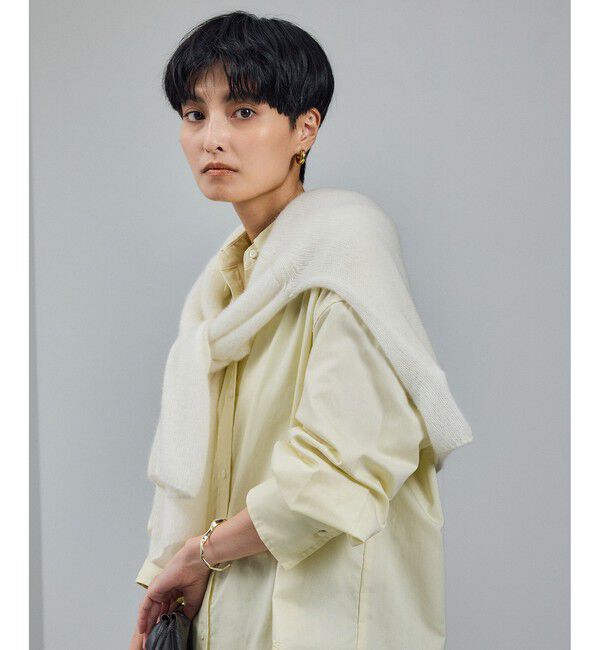 SALON adam et rope'「シアーアルパカウールニットプルオーバー」|ニット・セーター|