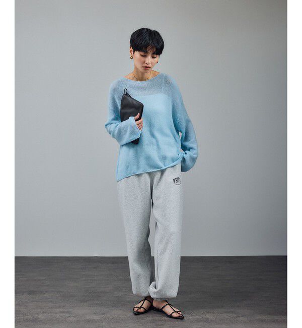 SALON adam et rope'「シアーアルパカウールニットプルオーバー」|ニット・セーター|