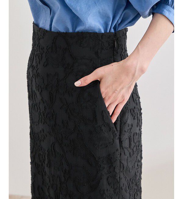 ROPE「ジャガードタイトスカート/セットアップ対応」|スカート|