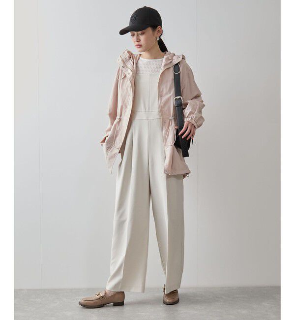 VIS「【定番人気】【撥水/花粉ガード】ウエストドロストマウンテンパーカー スプリングコート」|その他|