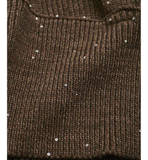 VIS「スパンコールニットビスチェ」|キャミソール|