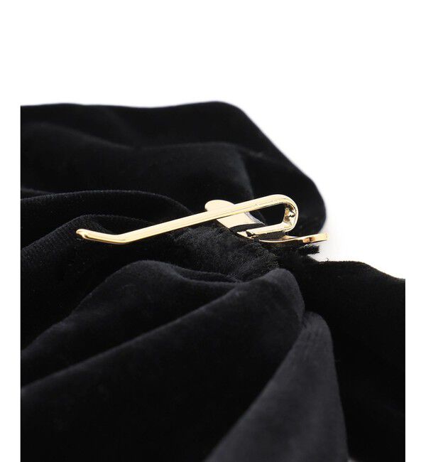 VIS「ビックベロアリボンヘアカフ」|ヘアバンド|