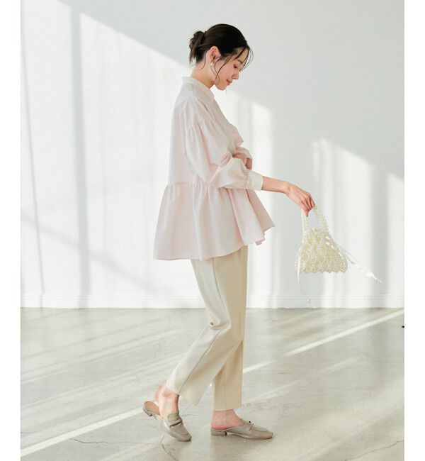 Rope&rsquo;Picnic「【3サイズ展開】イージーテーパードパンツ」|チノ|