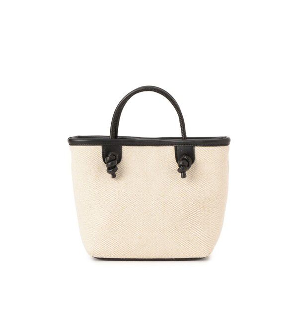 ROPE PICNIC PASSAGE「ノットハンドルキャンバスコンビミドルトート＆ショルダーバッグ」|トートバッグ|