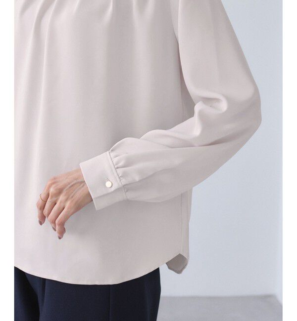 Rope&rsquo;Picnic「【WEB限定】多機能タックブラウス」|シャツ・ブラウス|