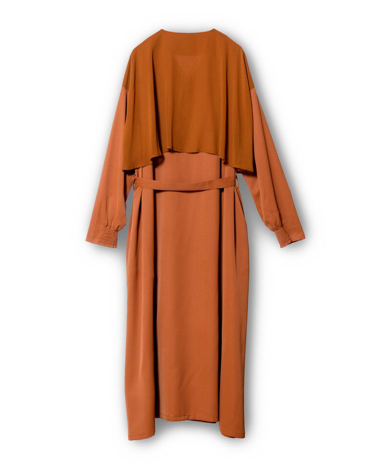  「シフォンレイヤードワンピース」|ワンピース|