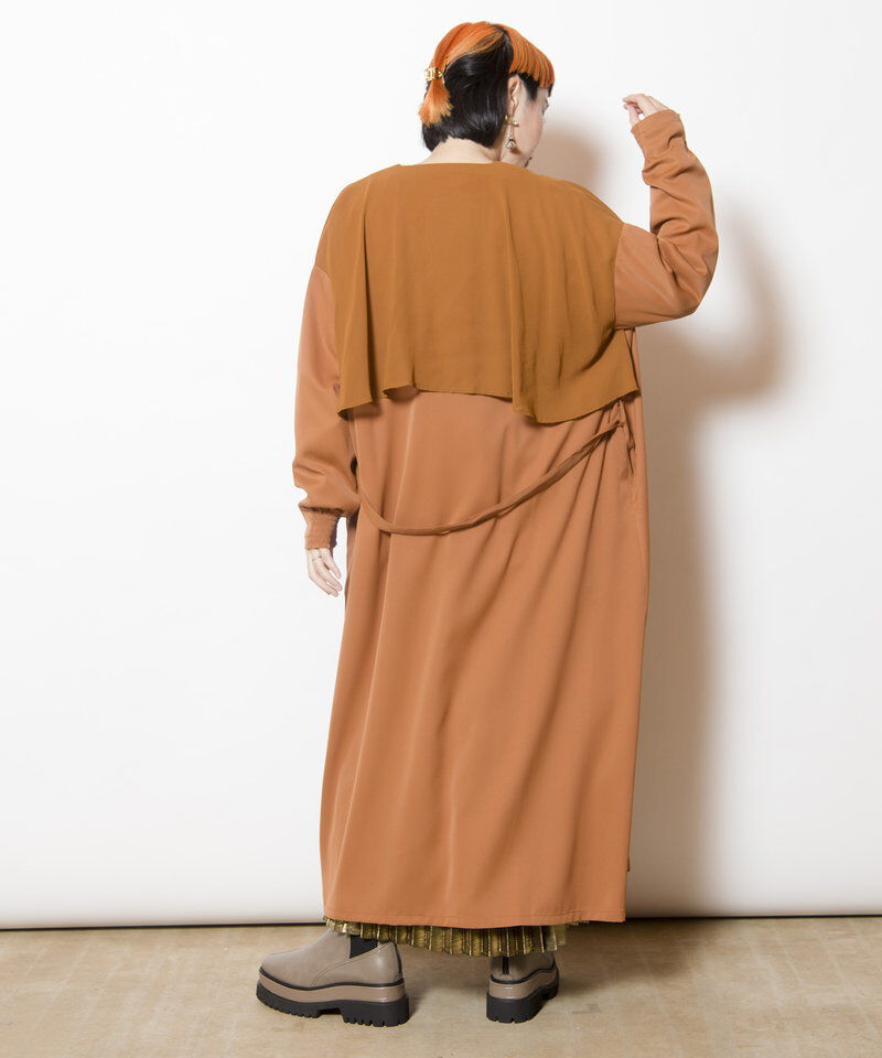  「シフォンレイヤードワンピース」|ワンピース|