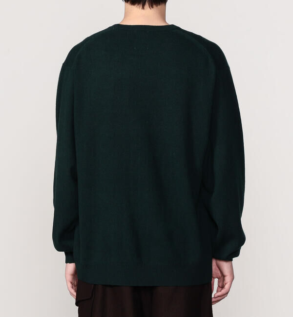 DANTON「DANTON | ラムウール クルーネックニットプルオーバー MEN」|ニット・セーター|