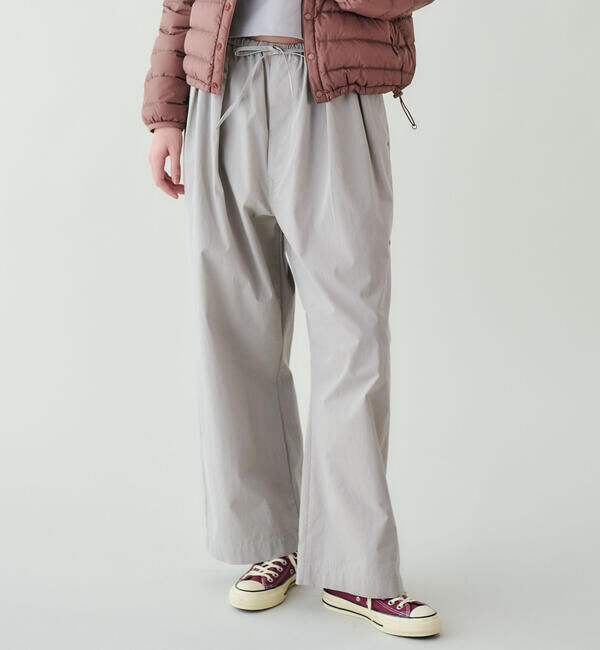 ORCIVAL「ORCIVAL | コットンナイロン ワイドイージーパンツ WOMEN」|チノ|
