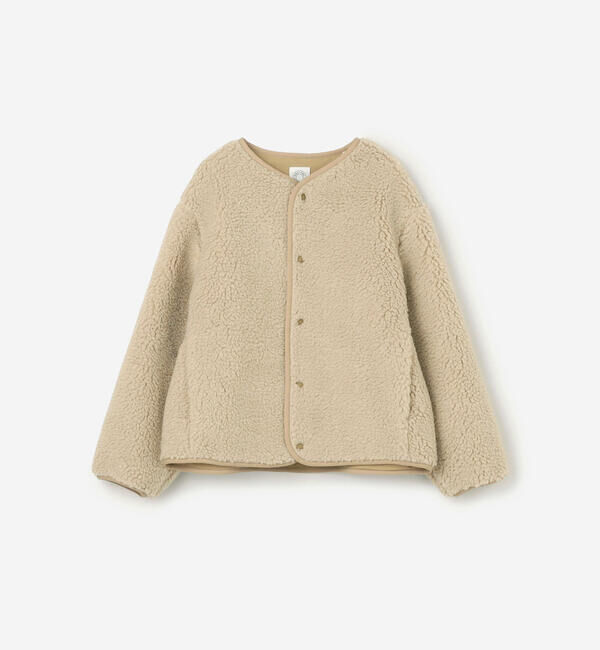 ORCIVAL「ORCIVAL | ボアフリース ノーカラーブルゾン WOMEN」|テーラードジャケット|