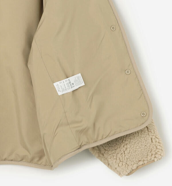 ORCIVAL「ORCIVAL | ボアフリース ノーカラーブルゾン WOMEN」|テーラードジャケット|