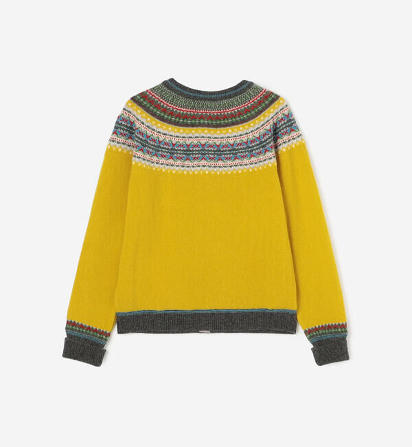  「ERIBE | ウール ショートカーディガン WOMEN」|ニット・セーター|