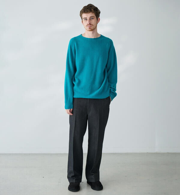 Morris & Sons「MORRIS & SONS | ジーロンラム クルーネックニット MEN」|ニット・セーター|