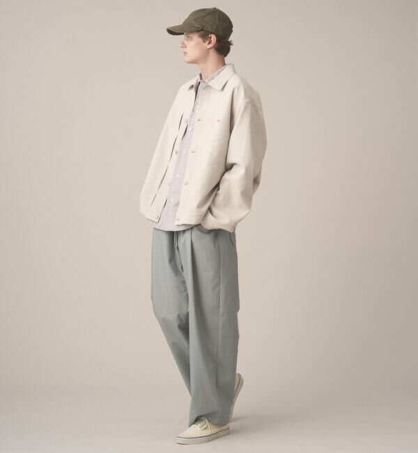 DANTON「DANTON | ガルゼ シャツブルゾン MEN」|テーラードジャケット|