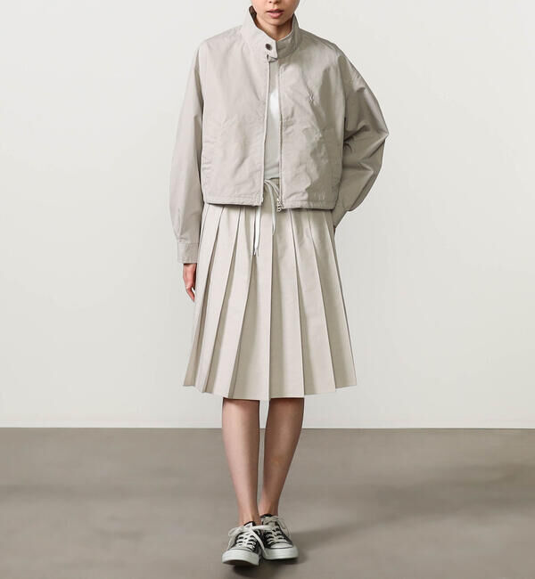 GYMPHLEX「Gymphlex | オクスフォード プリーツスカート WOMEN」|スカート|