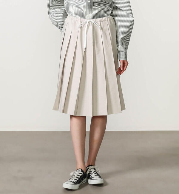 GYMPHLEX「Gymphlex | オクスフォード プリーツスカート WOMEN」|スカート|