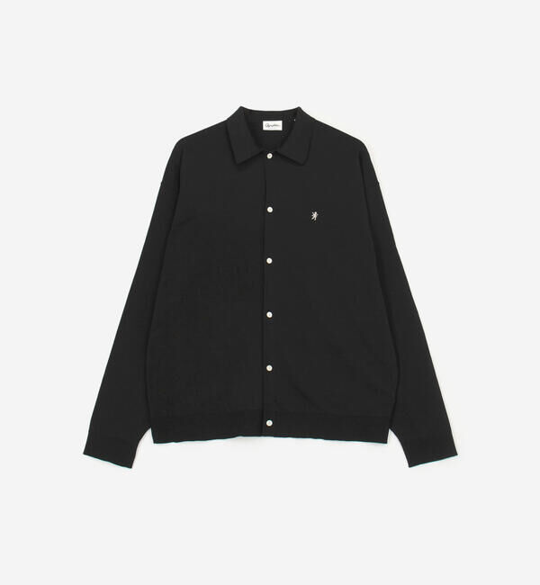 GYMPHLEX「Gymphlex | ジャージー ポロカーディガン MEN」|ニット・セーター|