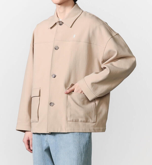 GYMPHLEX「Gymphlex | ツイルジャージー オーバージャケット MEN」|テーラードジャケット|