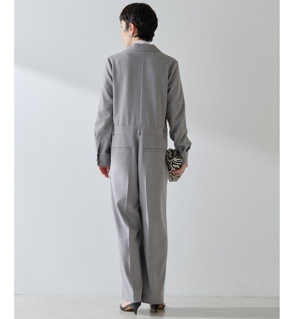 THE PAUSE「《コラボカラー》【THE PAUSE】テーラーカラージャンプスーツ」|ワンピース|