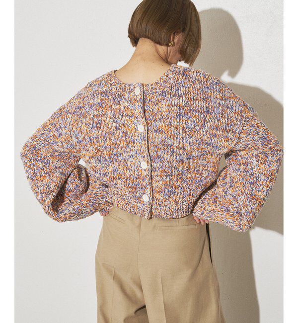 GEMINI「【GEMINI】ローゲージ2way MIXニット」|ニット・セーター|