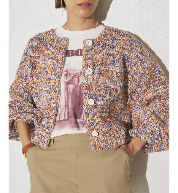 GEMINI「【GEMINI】ローゲージ2way MIXニット」|ニット・セーター|